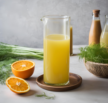 Erfrischender Fenchel-Saft mit Orange und Cayenne-Pfeffer – Ein gesunder Energiebooster Springlane