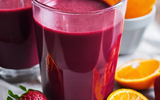 Fruchtiger Rote-Beete-Saft mit Erdbeeren, Orange und Ingwer – Der perfekte Energiekick Springlane