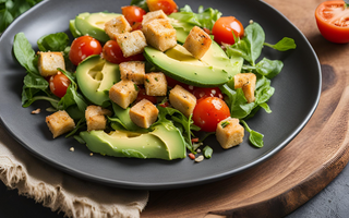 Sommertraum - Avocado-Brot-Salat: Frisch, knusprig und gesund Springlane