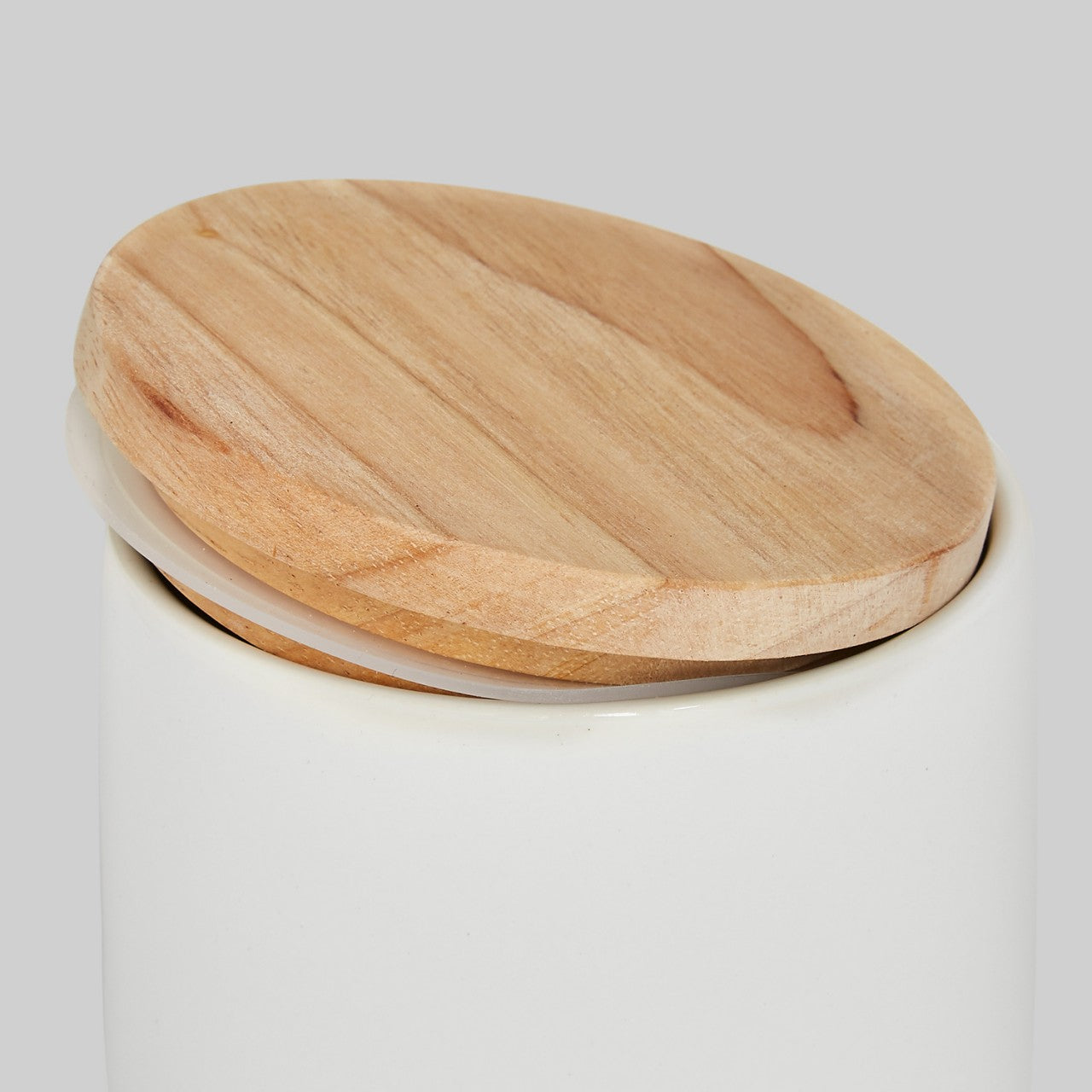 Keramik Vorratsdosen Sweet Scandi 2er Set - Weiß/Braun Springlane