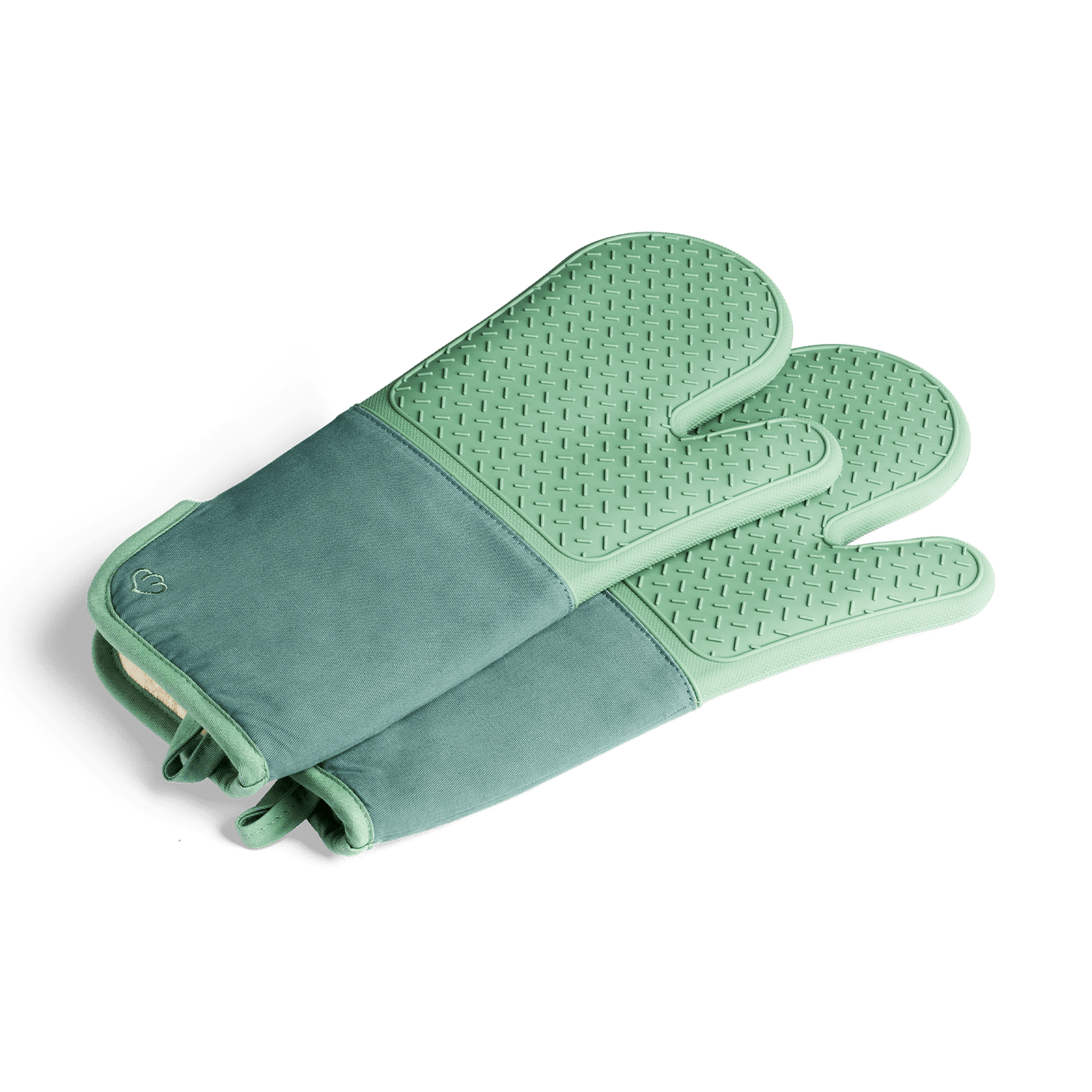 Ofenhandschuhe-Set 2-tlg. Grau oder Mint Springlane