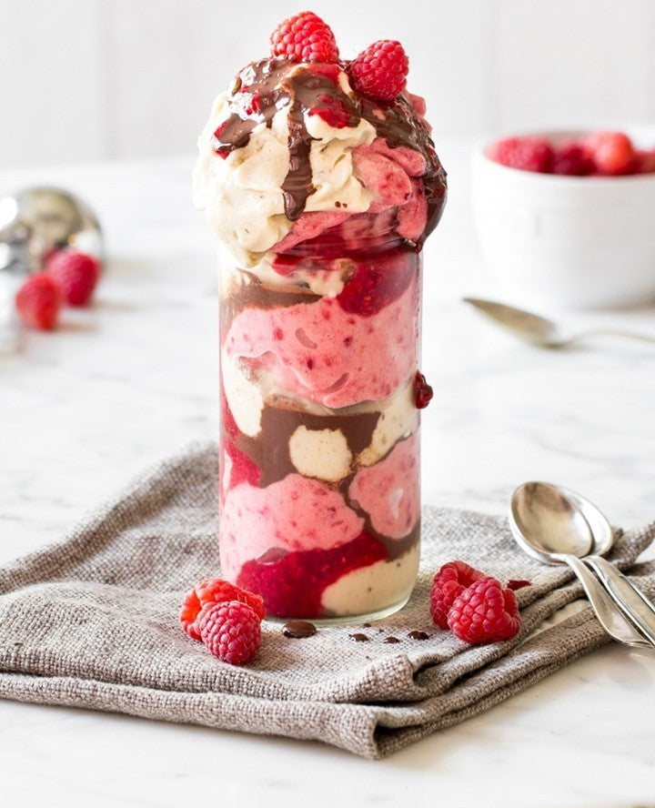 Recette Nice Cream : Glace végétalienne crémeuse en 25 minutes 